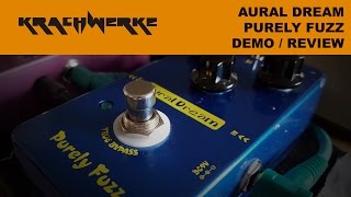 Video thumbnail for Aural Dream Purely Fuzz pedal demo in a mix by Krach Werke