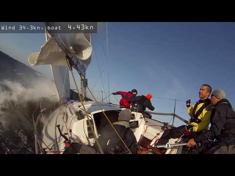 Shere Khan - J/92 surfing in heavy weather