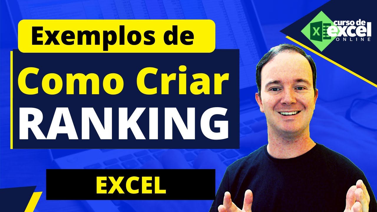 COMO CRIAR RANKING NO EXCEL | EXEMPLOS PRÁTICOS