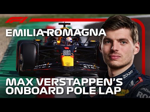 予選ポールのフェルスタッペンのF1走行オンボード映像 F1 2024 第7戦エミリア・ロマーニャGP（イモラ）