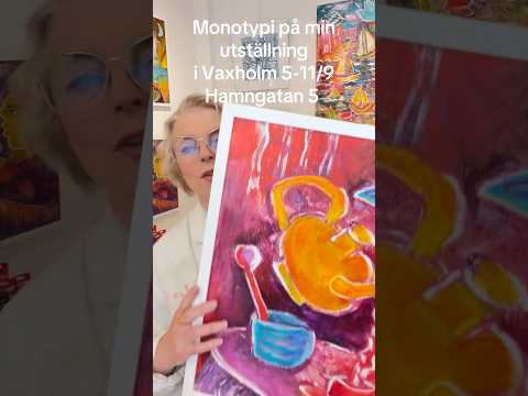 Vernissage 5/9kl 11-18 öppet dagl. kl 11- 18,  11/9  kl 11- 15 GALLERI SHINE Vaxholm, Hamngatan 5 A