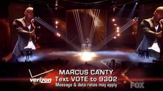 Marcus Canty - A Song For Mama - X Factor USA - Nov 22_ 2011.