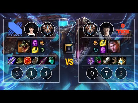 DRX Doran Renekton vs TES 369 Jayce Top - KR Patch 10.12
