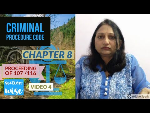 section 107 /116 ki proceeding..theory with practical aspect