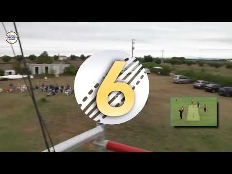 Mohon M F Hussain having fun with the bat in Portugal