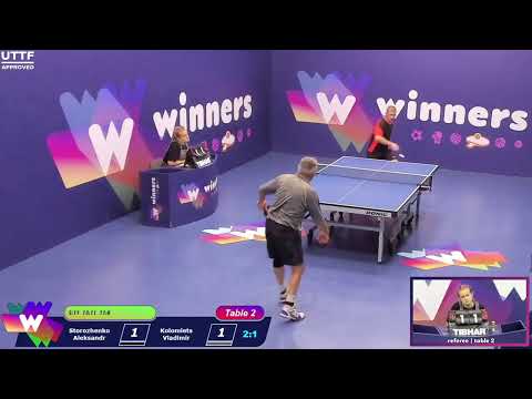 Winners League  30.07.21  Storozhenko Aleksandr - Kolomiets Vladimir    16:00