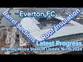 Everton FC New Stadium at Bramley Moore Dock Update 16-05-2024