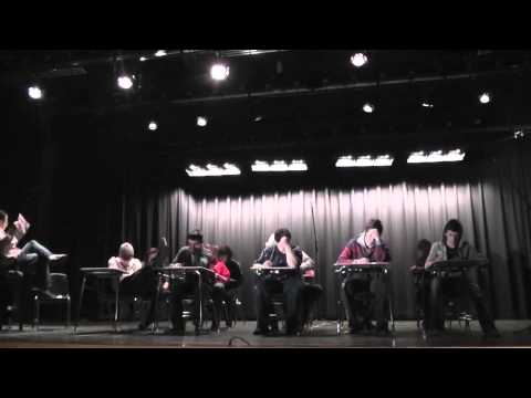 OHS 2013 Variety Show - Drum Line - The Exam