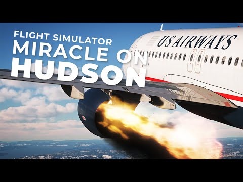 ULTRA-REALISTIC MIRACLE ON HUDSON in Flight Simulator 2020!