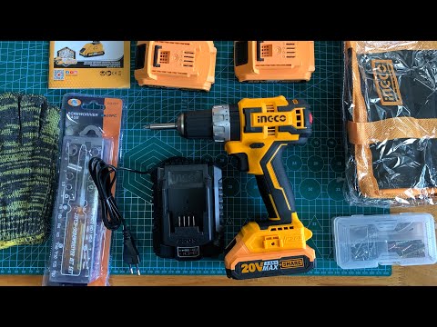 13 mm ingco lithium ion cordless drill
