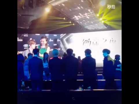 suzy and new boy group [FANcam)