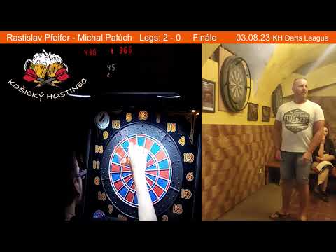 Rastislav Pfeifer - Michal Palúch 27.07.23 (KH darts League)