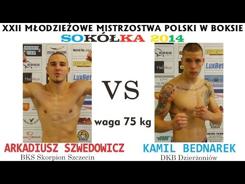 Arkadiusz Szwedowicz vs Kamil Bednarek: Finał MMP (75kg)