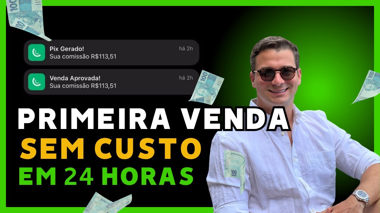 💰 Como Fazer a PRIMEIRA VENDA Como Afiliado DE GRAÇA e RÁPIDO