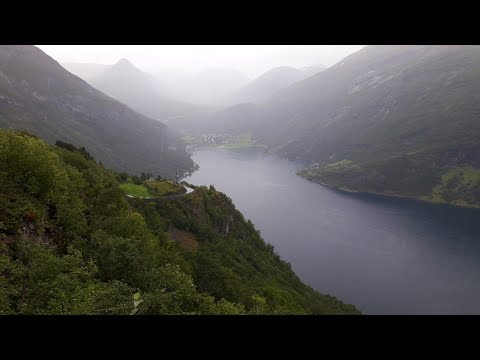 Norway. Eagle Road (Ørnevegen). Fv63 from Geiranger to Eidsdal