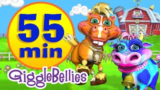 Old Mac Donald Had A Farm | 20 More Nursery Rhymes | GiggleBellies