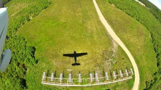 preview picture of video 'Landning på Växjö flygplats'