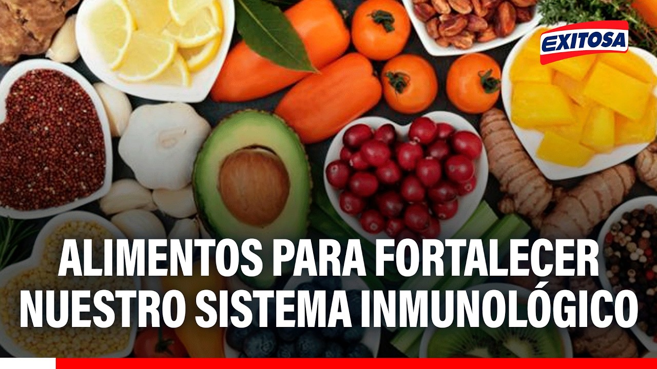 🔴🔵 Alimentos para fortalecer nuestro sistema inmunológico