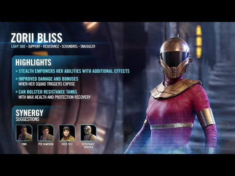 *NEW* Character Inbound: Zorii Bliss | Kit & Insights | Random Resistance Lifter Character