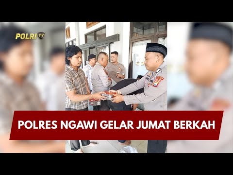 PRESISI UPDATE : POLRES NGAWI GELAR JUMAT BERKAH 18/01/26 (10.00)