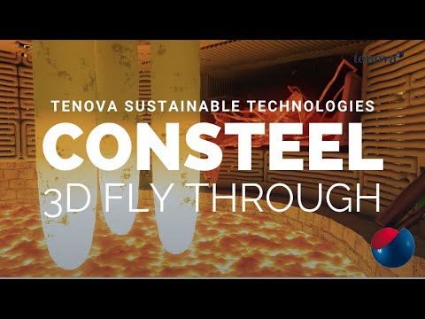 TENOVA Consteel® EAF 3D Fly Through