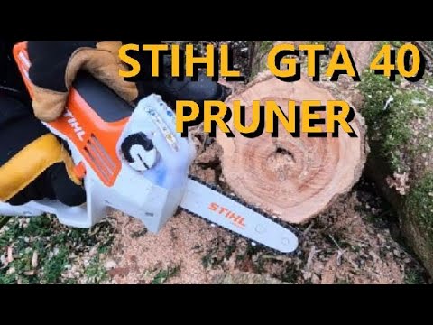 Testbericht zur Akku-Hochentaster-Gartenschere Stihl GTA 40