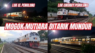 Download lagu The Mutiara Selatan train stalled and was pulled back to Cibatu, with all trains halting unexpect... mp3