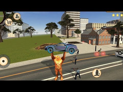 Stone Giant (Stone Giant Destroys Most Expensive Car) Stone Giant Catch VIP Blue Car - Gameplay HD