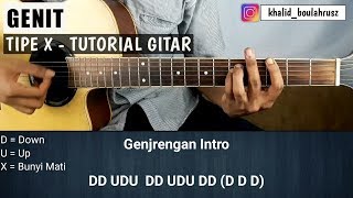 Tutorial Gitar Genit - TIPE X