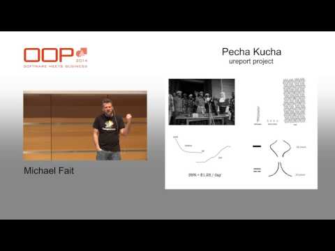 Pecha Kucha @ OOP 2014 "Ureport Project" von Michael Fait