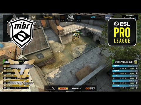 MIBR vs TeamOne | Highlights | ESL Pro League