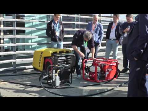 1.6 TRIOTRONIK Networking Days 2016 - Einblasen von Glasfaserkabel