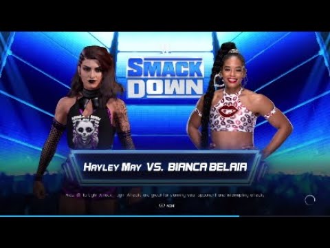 WWE Smackdown| Hayley May vs Biance Belair WWE2K22
