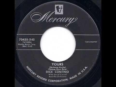 1954 HITS ARCHIVE: Yours - Dick Contino