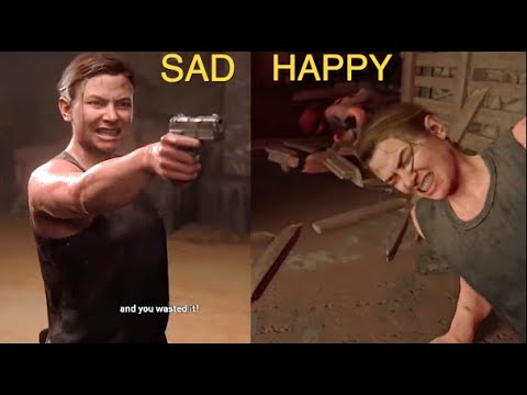 Ellie Kills Abby Vs Abby Kills Ellie Last Of Us 2 Alternate Ending