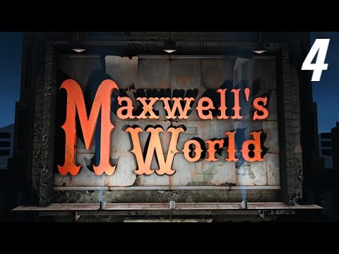 Fallout 4 Mods: Maxwell's World Part 4 - Lost In The Tunnels + Secret Area!