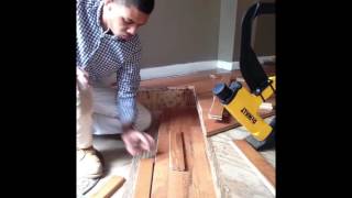 Home Remodeling Project 11 (Solid Hardwood Floor Installation)