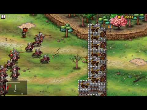 fortress under siege chapter 3 stage 8 big square tower,big arrow tower,arrow tower gameplay part 8