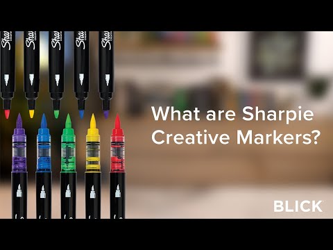 Sharpie Creative Markers — nýir vatnsmiðlaðir pennar (EN)