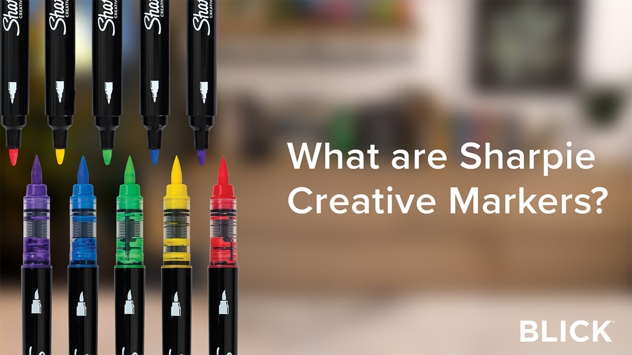Sharpie Creative Markers Explained: Acrylic Color with the Control of a Marker