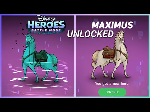 Disney Heroes Battle Mode MAXIMUS UNLOCKED PART 818 Gameplay Walkthrough - iOS / Android