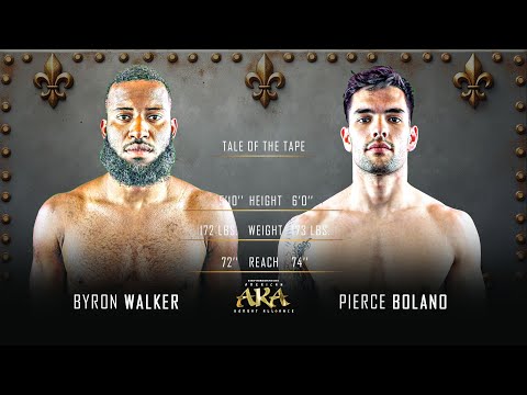 AKA 44 Bout 2 Pierce Bolano vs Byron Walker