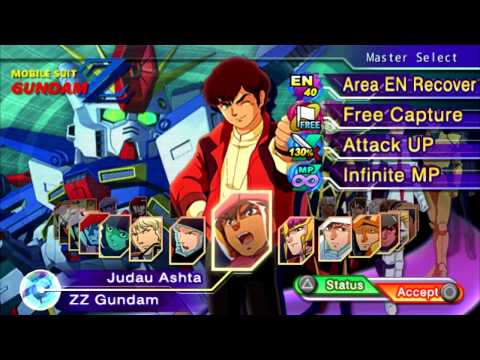 SD Gundam G Generation Overworld (EN) Master Select