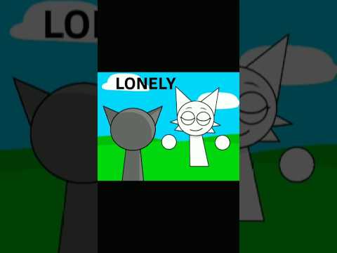 Wenda x Gray | Lonely lonely i guess i'm lonely | Sprunki animation #sprunki #incredibox #flipaclip