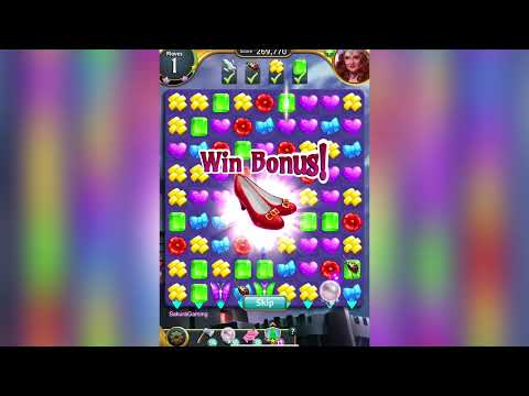 Wizard of Oz Magic Match Level 1142 - No Boosters