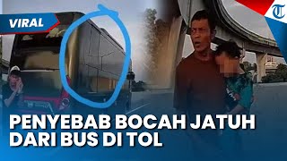 Terkuak Penyebab Bocah Jatuh dari Bus di Tol JORR Jaksel, Korban Keluarga TNI