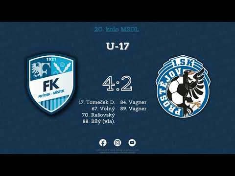 🎬SESTŘIH GÓLŮ | U19 a U17 | FK Frýdek-Místek - 1. SK Prostějov | 25. kolo MSDL | 6. 5. 2023