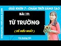 Khoa học tự nhiên Lớp 7 Bài 19: Từ trường - Trang 94, 97 - Chân trời sáng tạo