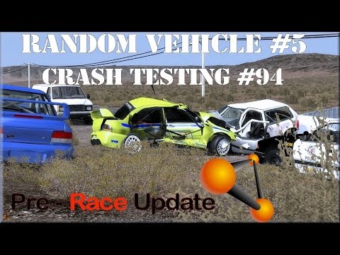 BeamNG Drive Random Vehicle #5 Crash Testing #94 - Insanegaz