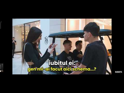 Selly și yny Sebi se plimba cu bolidul de lux prin mall